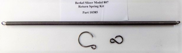 Berkel 807 Slicer Return Spring Kit Part 10385